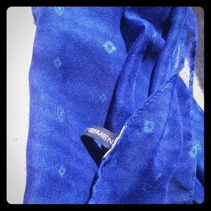 Blue scarf
